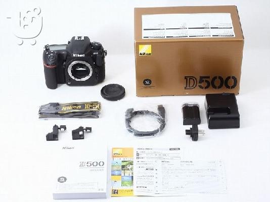 PoulaTo: Ψηφιακή φωτογραφική μηχανή SLR Nikon D500 4K με φακό VR 18-55mm